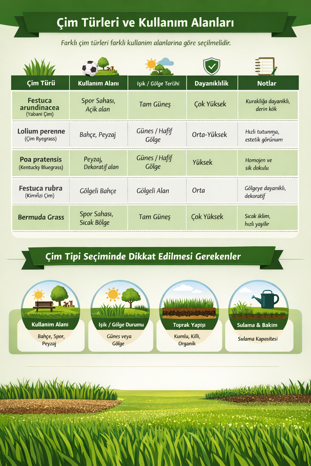 Çim Karışımları